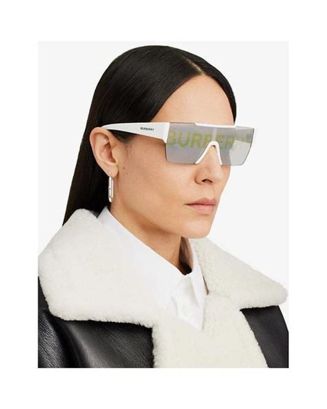 burberry obe4291|burberry white reflective sunglasses.